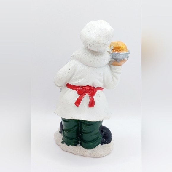 Vintage Santa‎ Chef with Turkey Figurine - Picture 3 of 6